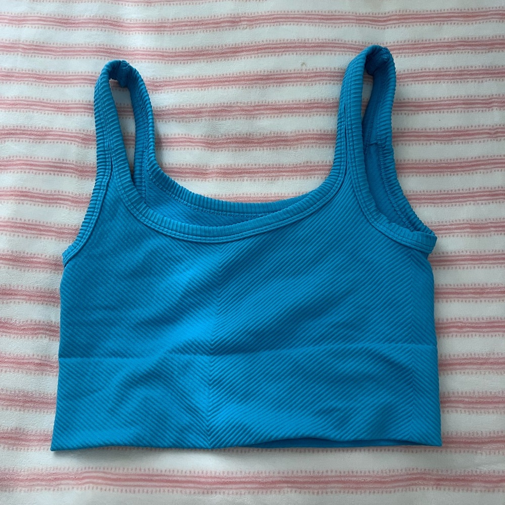 blue tank one size